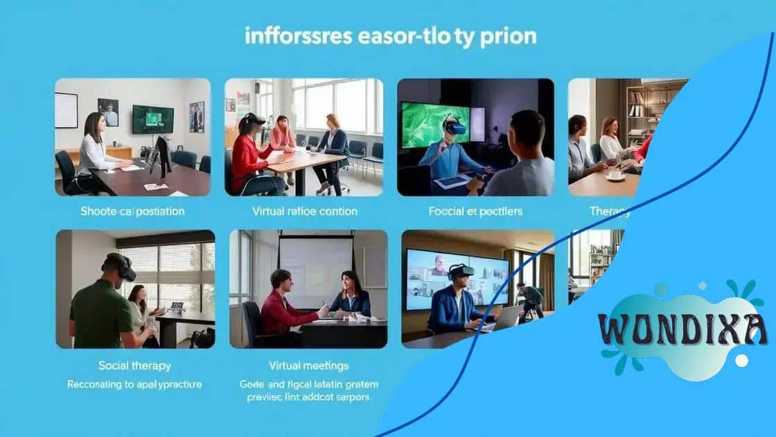 Exploring real-life applications of VR in social settings