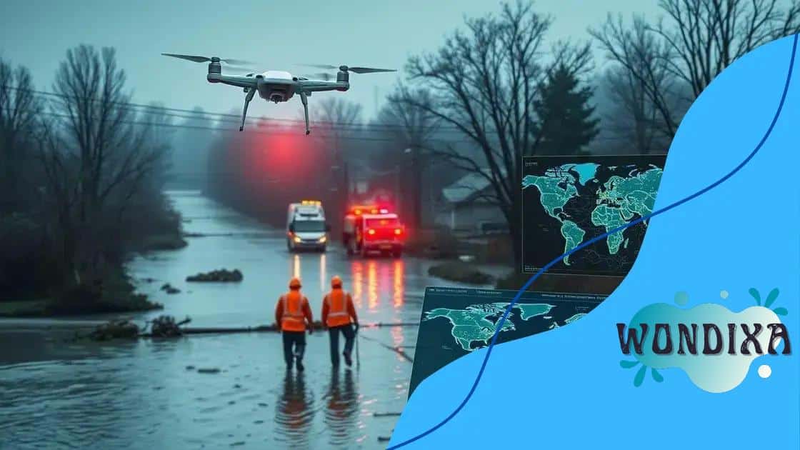 Real-world examples of AI in action during disasters