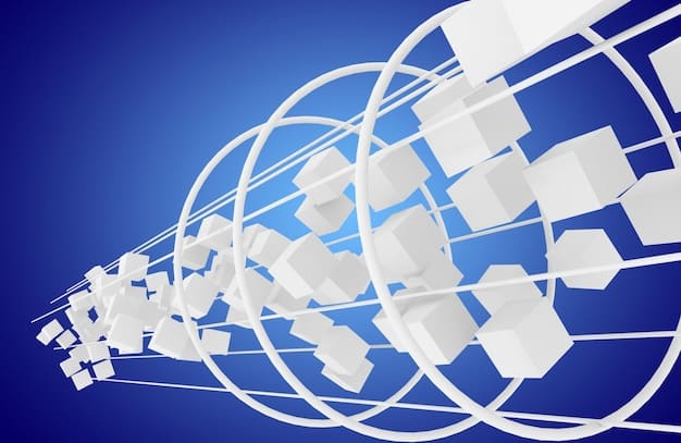 A visual representation of global supply chains with intertwining lines, some breaking or rerouting due to 