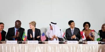 US Diplomacy Challenges: Navigating 21st-Century World Affairs - Cover Image