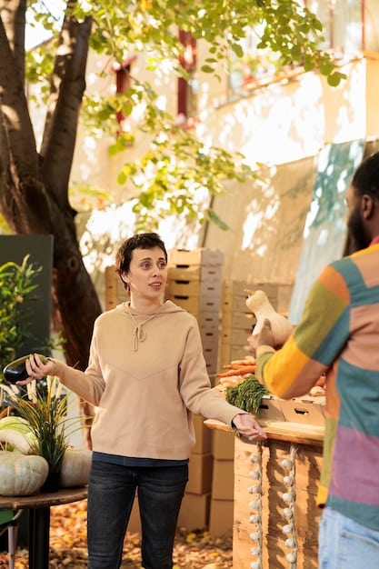 A group of volunteers collaboratively setting up an outdoor sculpture garden for a community art exhibition, showing teamwork and engagement.