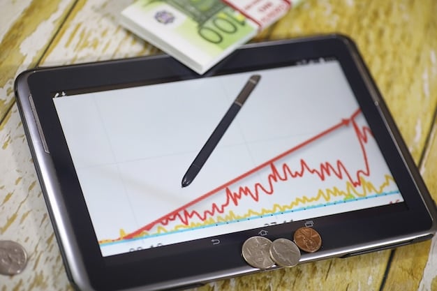 A detailed financial dashboard on a tablet showing various financial metrics like net worth, debts, and savings, with a hand pointing to a specific data point, emphasizing data-driven financial management.