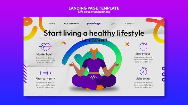 A detailed, colorful infographic illustrating various stress-reduction techniques such as deep breathing, meditation symbols, exercise icons, and a person sleeping soundly, with positive uplifting colors.
