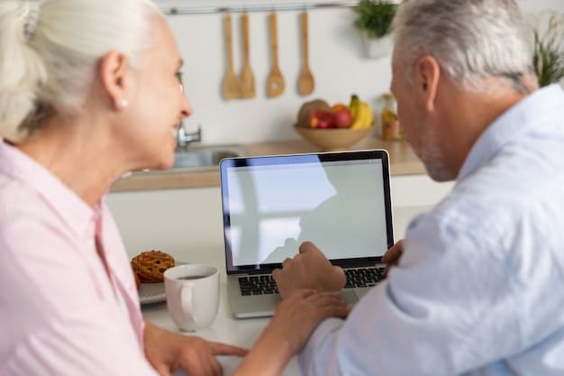 A person, possibly a patient or a caregiver, viewing health data and wellness insights on a large, futuristic transparent screen, surrounded by subtle digital health interface elements, illustrating personalized health management in a modern home environment.