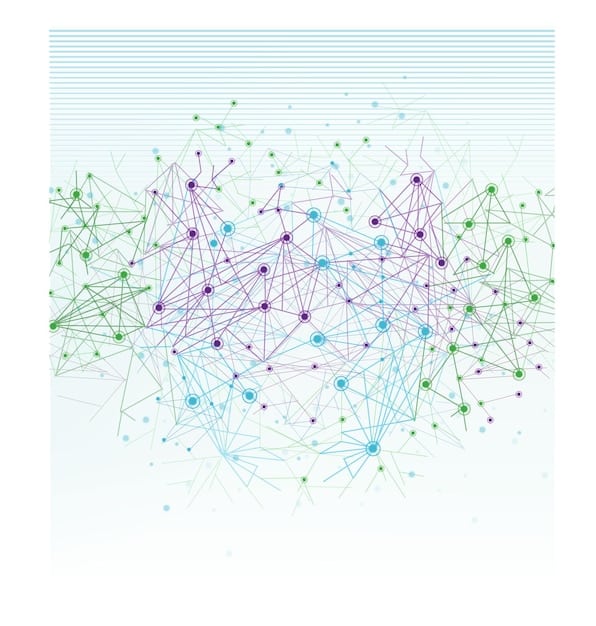 A stylized image of abstract data points and connecting lines forming a robust, interlinked network, symbolizing the strong and resilient financial future of cultural organizations. In the background, subtly blurred, are iconic American cultural landmarks such as the Lincoln Memorial and the Metropolitan Museum of Art, connecting the data to real-world impact.